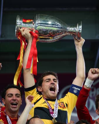 Iker Casillas Spain V Italy Euro 2012 Final Euro 2012 Spain V Italy Olympic Stadium, Kiev, Ukraine, Ukraine 01 July 2012  Copyright: MaryxEvansxAllstarxStewartxKendall 12537611 editorial use only