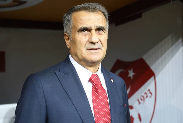 Coach Senol Gunes of Turkey during the European Championship, EM, Europameisterschaft qualification Group H Match between Turkey and Iceland at the Turk Telekom Stadium in Istanbul , Turkey on November 14 , 2019. 
