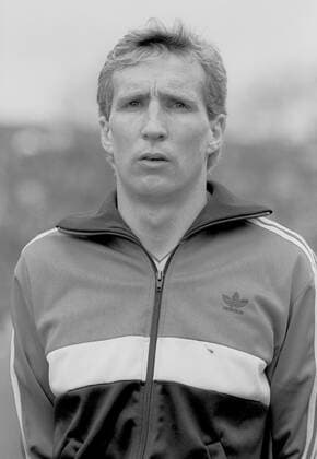 Joey Jones, Wales & Chelsea FC. 16 April 1986.  Copyright: MaryxEvansxAllstarxStewartxKendall 12097027 editorial use only