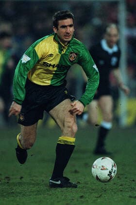 Eric Cantona Manchester United, ManU FC 21 February 1994  Copyright: MaryxEvansxAllstarxRichardxSellers 12100633 editorial use only