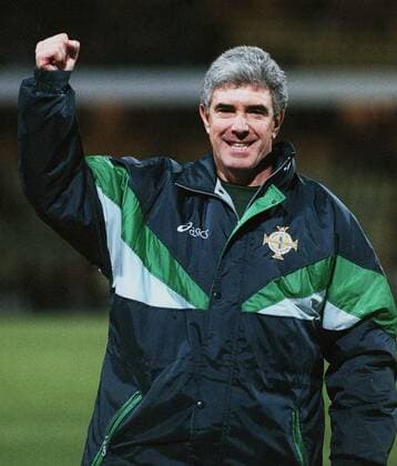 Fußball, Trainerhistorie Norwich City von 1905 bis heute Bryan Hamilton Germany V Northern Ireland 09 November 1996  Copyright: MaryxEvansxAllstarxStewartxKendall 12115929 editorial use only