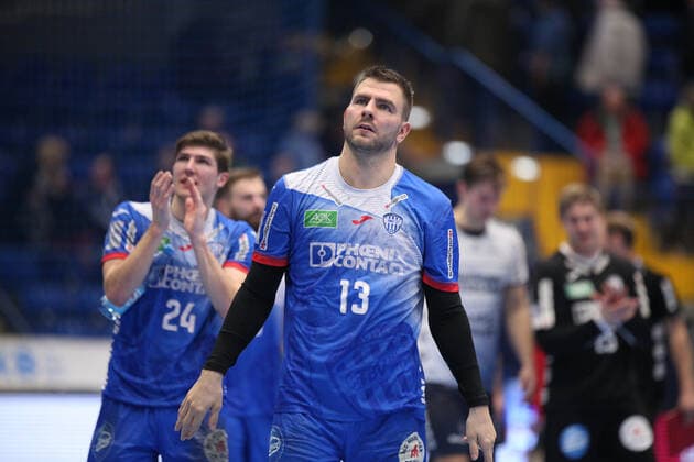 Christoph Theuerkauf TBV Lemgo Lippe 13 GER, Handball, 1 Bundesliga, TBV Lemgo Lippe against SG Flensburg Handewitt, 14 11 2019 Lemgo Copyright: xStrohdiekx Eibner-Pressefotox EP_jsk