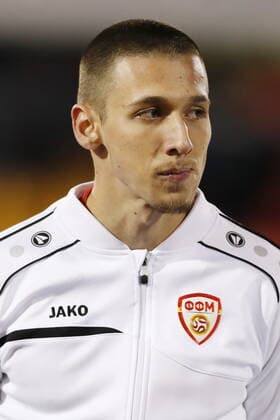 Darko Churlinov (MKD), NOVEMBER 14, 2019 - Football Soccer : UEFA Under 21 Championship qualifying round match between U21, U 21 Spain 3-0 U21 North Macedonia at the Estadio Santo Domingo in Alcorcon, Spain. Noxthirdxpartyxsales  (116585998)