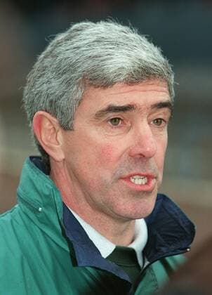 Fußball, Trainerhistorie Norwich City von 1905 bis heute Bryan Hamilton Northern Ireland Manager 08 April 1997  Copyright: MaryxEvansxAllstarxRichardxSellers 12117720 editorial use only