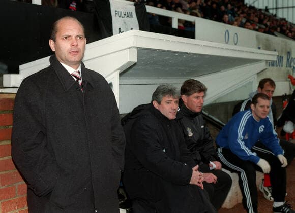 Fußball, Trainerhistorie FC Fulham von 1904 bis heute Ray Wilkins,Kevin Keegan Fulham Management Team 08 January 1998  Copyright: MaryxEvansxAllstarxTonyxEdenden 12123198 editorial use only