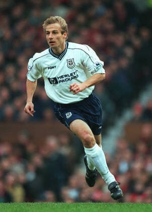 Jurgen Klinsmann Tottenham Hotspur FC 12 January 1998  Copyright: MaryxEvansxAllstarxPaulxMcfegan 12123353 editorial use only