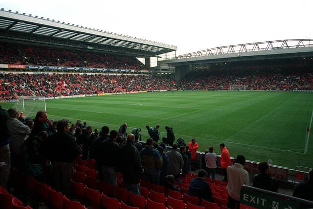 Anfield Liverpool F.C. 10 February 1998  Copyright: MaryxEvansxAllstarxDavidxDavies 12124125 editorial use only
