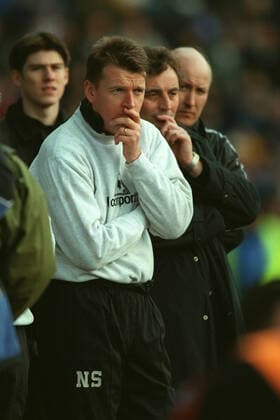 Fußball, Trainerhistorie Sheffield United von 1889 bis heute Nigel Spackman Sheffield United FC Manager 24 February 1998  Copyright: MaryxEvansxAllstarxTonyxEdenden 12124717 editorial use only