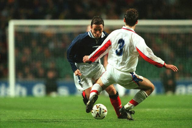 Eoin Jess & Jan Suchoparek Scotland V Czech Republic 01 April 1999  Copyright: MaryxEvansxAllstarxMichaelxMayhew 12138238 editorial use only