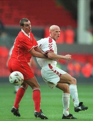 Miklos Molnar & Andy Melville Wales V Denmark 09 June 1999  Copyright: MaryxEvansxAllstarxRichardxSellers 12139201 editorial use only