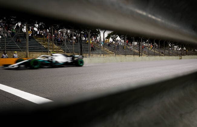 Treino livre do GP Brasil SÃO PAULO, SP - 15.11.2019: TREINO LIVRE DO GP BRASIL - The free practice for Formula 1 GP Brazil will take place this Friday (15th) at the Interlagos racetrack, south of São Paulo. The race will take place on Sunday (17), with Mercedes driver Lewis Hamilton already champion for the sixth time. In the photo, the pilot, Valtteri Bottas? FIN? Mercedes (Photo: Aloisio Mauricio Fotoarena) x1831515x  AloisioxMauricio