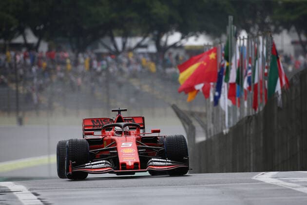 Photo4 LaPresse 15 11 2019 Sao Paulo, Brazil Grand Prix Formula One Brazil 2019 In the pic: Sebastian Vettel (GER) Scuderia Ferrari SF90  Copyright: xPhoto4 LaPressex