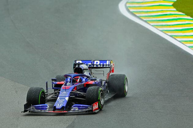 15th November 2019; Autodromo Jose Carlos Pace, Sao Paulo, Brazil; Formula One Brazil Grand Prix, Practice Day; Daniil Kvyat (RUS) Scuderia Toro Rosso STR14 - Editorial Use  ActionPlus12188214 HeulerxAndrey
