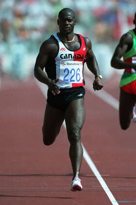 Ben Johnson 100 Metres, Canada 13 August 1992  Copyright: MaryxEvansxAllstarxStewartxKendall 12147487