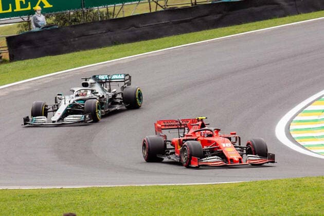November 15, 2019, Sao Paulo, Sao Paulo, Brazil: CHARLES LECLERC, of Scuderia Ferrari drives during the free practice session for the Formula One Grand Prix of Brazil 2019 at Interlagos circuit, in Sao Paulo, Brazil. The grand prix will be celebrated next Sunday, November 17. GP Brazil Formula 1 - ZUMAl146 20191115_zaf_l146_019 Copyright: xPauloxLopesx