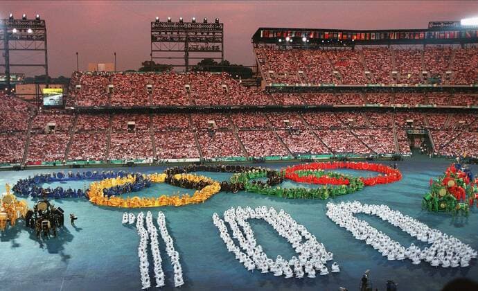 Opening Ceremony Atlanta 1996. 19 July 1996  Copyright: MaryxEvansxAllstarxPaulxMcfegan 12148786