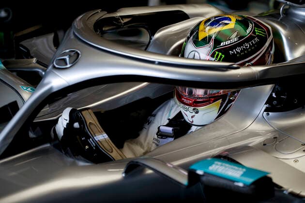 Motorsports: FIA Formula One World Championship, WM, Weltmeisterschaft 2019, Grand Prix of Brazil, 44 Lewis Hamilton (GBR, Mercedes AMG Petronas Motorsport) Sao Paulo Brazil