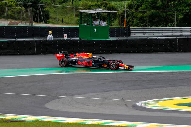 Motorsports: FIA Formula One World Championship, WM, Weltmeisterschaft 2019, Grand Prix of Brazil, 33 Max Verstappen (NLD, Aston Martin Red Bull Racing), Sao Paulo Brazil
