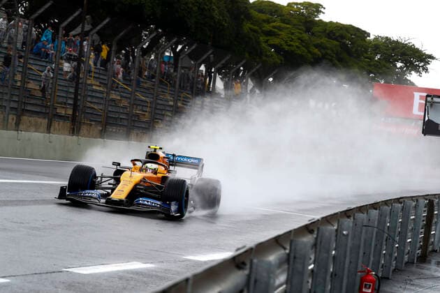 Motorsports: FIA Formula One World Championship, WM, Weltmeisterschaft 2019, Grand Prix of Brazil, 4 Lando Norris (GBR, McLaren F1 Team), Sao Paulo Brazil