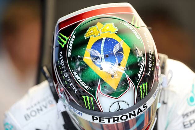 FORMULA 1 HEINEKEN GRANDE PRÃäMIO DO BRASIL 2019 15 11 2019, Autodromo Jose Carlos Pace, Interlagos, FORMULA 1 HEINEKEN GRANDE PRÃäMIO DO BRASIL 2019 , in picture Lewis Hamilton GB 44 , Mercedes AMG Petronas Motorsport nordphotoxBratic nph00250