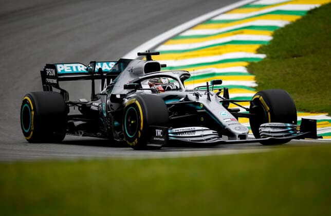 Motorsports: FIA Formula One World Championship, WM, Weltmeisterschaft 2019, Grand Prix of Brazil, 44 Lewis Hamilton (GBR, Mercedes AMG Petronas Motorsport) Sao Paulo Brazil