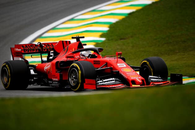 Motorsports: FIA Formula One World Championship, WM, Weltmeisterschaft 2019, Grand Prix of Brazil, 5 Sebastian Vettel (GER, Scuderia Ferrari Mission Winnow), Sao Paulo Brazil