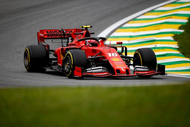 Motorsports: FIA Formula One World Championship, WM, Weltmeisterschaft 2019, Grand Prix of Brazil, 16 Charles Leclerc (MCO, Scuderia Ferrari Mission Winnow), Sao Paulo Brazil