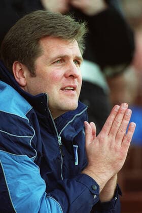 Fußball, Trainerhistorie Swansea City von 1947 bis heute Jan Molby Kidderminster Harriers Manager 08 April 2000  Copyright: AllstarxPicturexLibrary 12175647 editorial use only