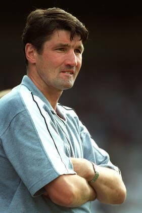 Mick Harford Wimbledon FCCoach Preston North End V Wimbledon Preston, Deepdale, Preston 28 August 2000  Copyright: AllstarxPicturexLibrary 12180679 editorial use only