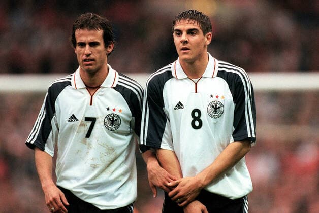 Mehmet Scholl & S. Deisler England V Germany England V Germany London, Wembley 07 October 2000  Copyright: AllstarxPicturexLibrary 12182006 editorial use only