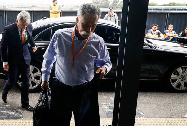 Treino classificatório GP Brasil F1 2019 SÃO PAULO, SP - 16.11.2019: TREINO CLASSIFICATÓRIO GP BRASIL F1 2019 - It will happen on Saturday (16), the qualifying training for GP Brazil Formula 1 2019, at the Interlagos racetrack, south of São Paulo. . Pictured is Chase Carey, CEO and Chairman of the Board of Directors of Formula One Management. (Photo: Aloisio Mauricio Fotoarena) x1832034x  AloisioxMauricio