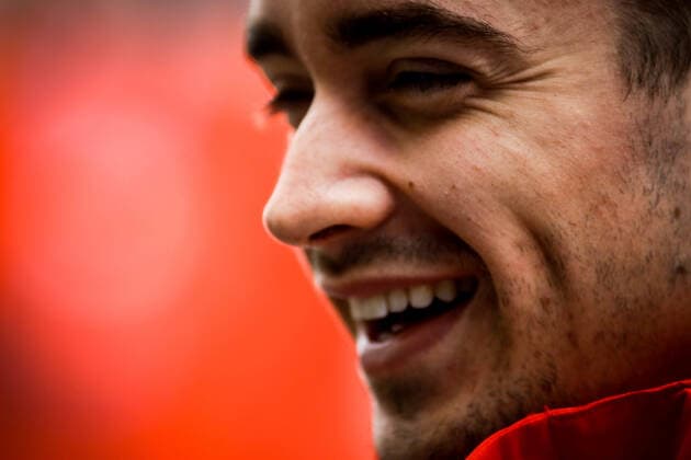 Treino classificatório GP Brasil F1 2019 SÃO PAULO, SP - 16.11.2019: TREINO CLASSIFICATÓRIO GP BRASIL F1 2019 - It will happen on Saturday (16), the qualifying training for GP Brazil Formula 1 2019, at the Interlagos racetrack, south of São Paulo. . In the photo, Ferrari driver Charles Leclerc arrives at the racetrack. (Photo: Aloisio Mauricio Fotoarena) x1832060x  AloisioxMauricio