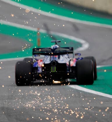 Sport Bilder des Tages Treino classificatório GP Brasil F1 2019 SÃO PAULO, SP - 16.11.2019: TREINO CLASSIFICATÓRIO GP BRASIL F1 2019 - Daniel KVYAT (RUS) Red Bull Toro Rosso Honda during free practice on Saturday (16), for Formula 1 GP Brazil 2019, at the Interlagos racetrack, south of São Paulo. . (Photo: Rodolfo Buhrer La Imagem Fotoarena) x1832167x  RodolfoxBuhrer