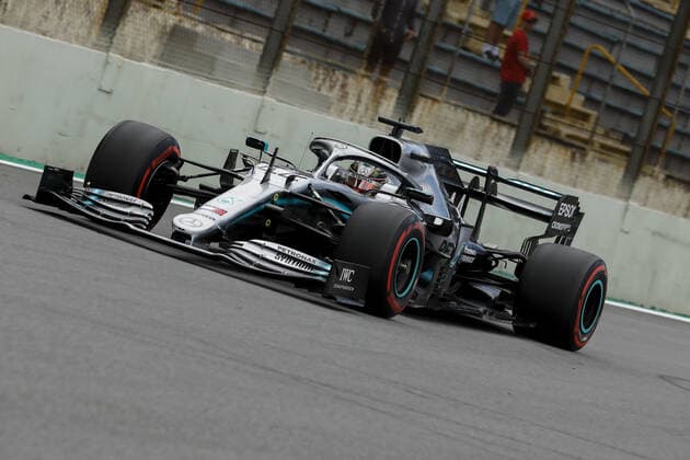 November 16, 2019, Sao Paulo, SP, Brazil: LEWIS HAMILTON of the Mercedes AMG Petronas Motorsport, first position during last free practice to Brazilian Formula 1 Grand Prix. Brazilian Formula 1 Grand Prix - Free Practice 3 - ZUMAc168 20191116_zap_c168_005 Copyright: xMarceloxChellox