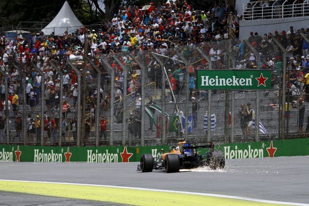 November 16, 2019, Sao Paulo, SP, Brazil: LANDO NORRIS of the McLaren F1 Team during last free practice to Brazilian Formula 1 Grand Prix. Brazilian Formula 1 Grand Prix - Free Practice 3 - ZUMAc168 20191116_zap_c168_008 Copyright: xMarceloxChellox