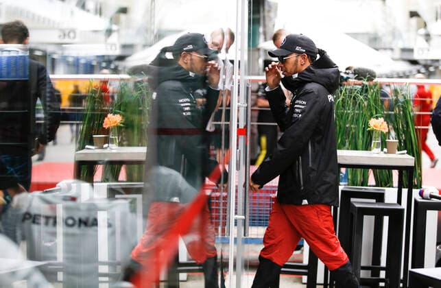 Sport Bilder des Tages Motorsports: FIA Formula One World Championship, WM, Weltmeisterschaft 2019, Grand Prix of Brazil, 44 Lewis Hamilton (GBR, Mercedes AMG Petronas Motorsport) Sao Paulo Brazil
