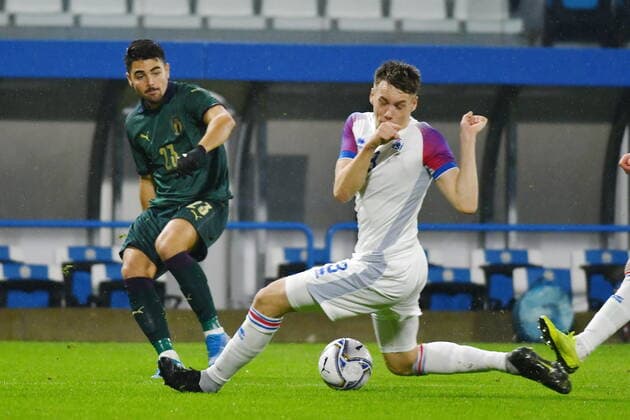 November 16, 2019, Ferrara, Italy: sottil Italy al crossduring European 2021 Qualifiers - Group 1 - Italy Vs Island, Italian Football Team in Ferrara, Italy, November 16 2019 - LPS Italian Football Team European 2021 Qualifiers - Group 1 - Italy Vs Island  - ZUMAl164 20191116_zsa_l164_033 Copyright: xAlessioxTarpinix