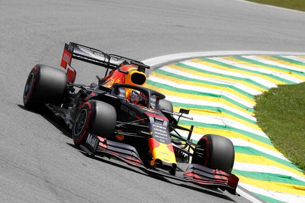 FORMULA 1 HEINEKEN GRANDE PRÃÄMIO DO BRASIL 2019 16 11 2019, Autodromo Jose Carlos Pace, Interlagos, FORMULA 1 HEINEKEN GRANDE PRÃÄMIO DO BRASIL 2019 , in picture Max Verstappen NEL 33 , Aston Martin Red Bull Racing nordphotoxBratic nph00250