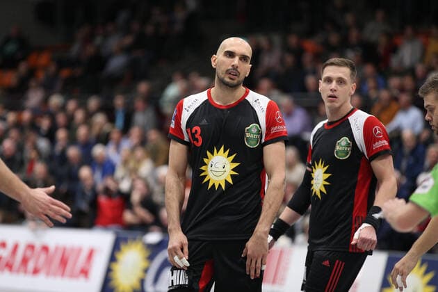 Marko Bagaric TuS N Luebbecke 13 GER, Handball, 2 Bundesliga, TuS N Luebbecke against VfL Luebeck Schwartau, 16 11 2019 Luebbecke Copyright: xStrohdiekx Eibner-Pressefotox EP_jsk