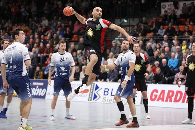 Marko Bagaric TuS N Luebbecke 13 GER, Handball, 2 Bundesliga, TuS N Luebbecke against VfL Luebeck Schwartau, 16 11 2019 Luebbecke Copyright: xEibner-Pressefotox xJanxStrohdiekx EP_JSK