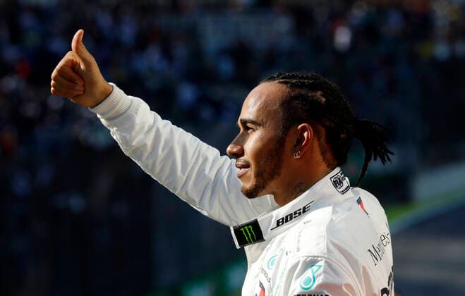 Treino classificatório GP Brasil F1 2019 SÃO PAULO, SP - 16.11.2019: TREINO CLASSIFICATÓRIO GP BRASIL F1 2019 - Lewis Hamilton (ING) of Mercedes AMG Petronas Motorsport after third place in official training on Saturday (16), for Formula 1 GP 2019 Brazil, at the Interlagos racetrack, south of São Paulo. The race will take place tomorrow Sunday (17), with Mercedes driver Lewis Hamilton already champion for the sixth time. (Photo: Rodolfo Buhrer La Imagem Fotoarena) x1832388x  RodolfoxBuhrer