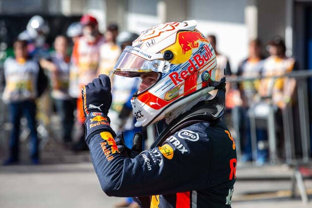 November 16, 2019, Sao Paulo, Sao Paulo, Brazil: MAX VERSTAPEN, of Red Bull Racing, 1st place in the qualifying for the Formula One Grand Prix of Brazil 2019 at Interlagos circuit, in Sao Paulo, Brazil. The grand prix will be celebrated next Sunday, November 17. GP Brazil Formula 1 Qualifying - ZUMAl146 20191116_zaf_l146_031 Copyright: xPauloxLopesx