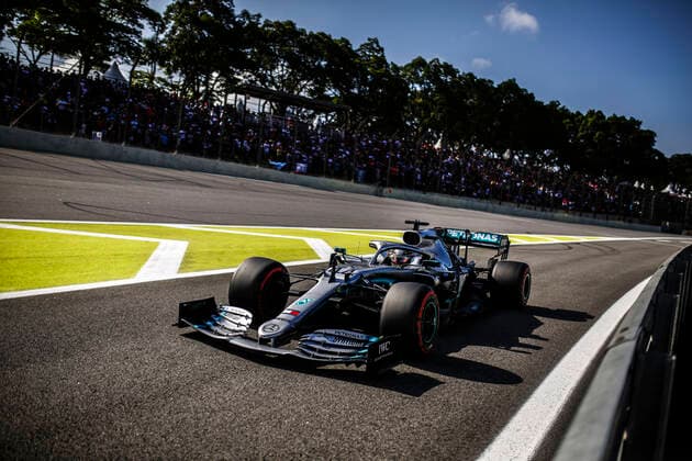 Motorsports: FIA Formula One World Championship, WM, Weltmeisterschaft 2019, Grand Prix of Brazil, 44 Lewis Hamilton (GBR, Mercedes AMG Petronas Motorsport) Sao Paulo Brazil