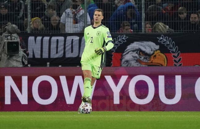 Goalkeeper Manuel Neuer Deutschland Germany 16 11 2019 Germany vs Belarus, Borussia Park Mönchengladbach, EM Qualification DISCLAIMER DFB regulations prohibit any use of photographs as image sequences and or quasi video