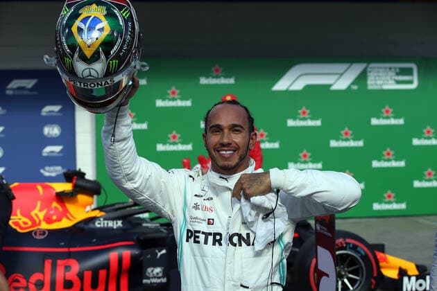 Photo4 LaPresse 16 11 2019 Sao Paulo, Brazil Grand Prix Formula One Brazil 2019 In the pic: Lewis Hamilton (GBR) Mercedes AMG F1 W10  Copyright: xPhoto4 LaPressex