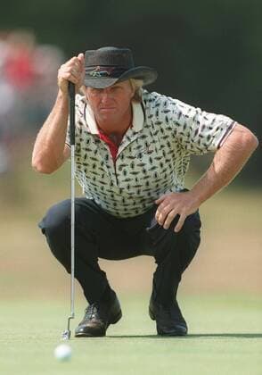 Greg Norman British Open Championship,22 July 1996  Copyright: MaryxEvansxAllstarxRichardxSellers 12351063