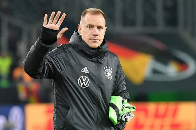 Moenchengladbach, Borussia Park, 16 11 19, European Qualifiers Germany Belarus Goalkeeper Marc Andre ter Stegen Germany European Qualifiers Germany Belarus Moenchengladbach Copyright: xEibner-Pressefotox EP_eer