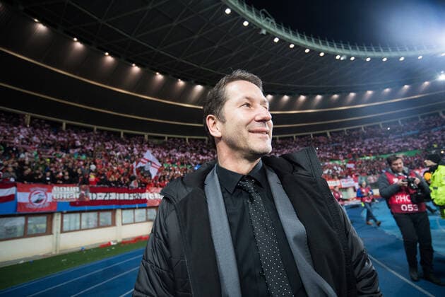 16 11 2019, Ernst Happel Stadium, Vienna, AUT, UEFA EM qualification, Austria vs. North Macedonia, Group G, pictured Team Manager Franco Foda AUT during the UEFA European Championship qualification, group G match between Austria and North Macedonia at the Ernst Happel Stadium in Vienna, Austria on 2019 11 16 Vienna  EP_gru