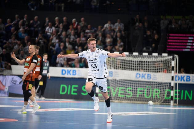 Nikola Bilyk THW Kiel , Handball Bundesliga, Liqui Moly HBL, Men, 13 Matchday, TSV Hannover Burgdorf , 17 11 19 Kiel Sparkassen Arena Schleswig Holstein Germany