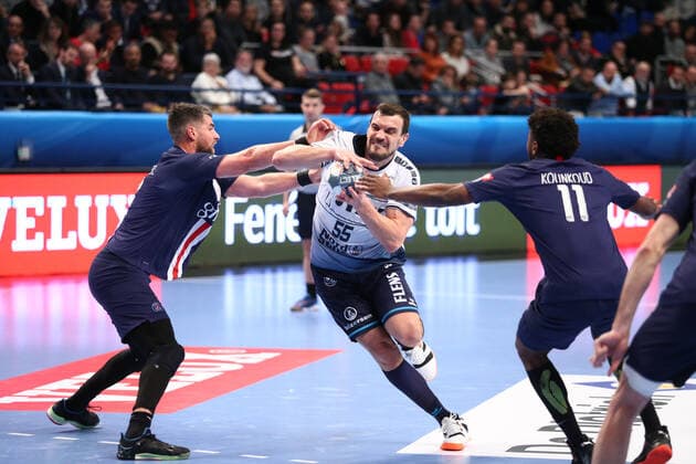 Michal Jurecki (SG Flensburg-Handewitt) HANDBALL : Paris Saint-Germain HB vs SG Flensburg-Handewitt - VELUX EHF Champions League - 8eme journee - 17 11 2019 KevinDomas Panoramic 
